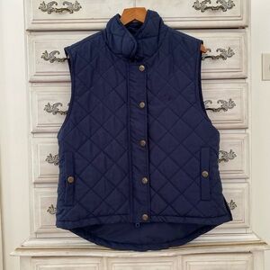 Riding Sport Navy Quilted Vest